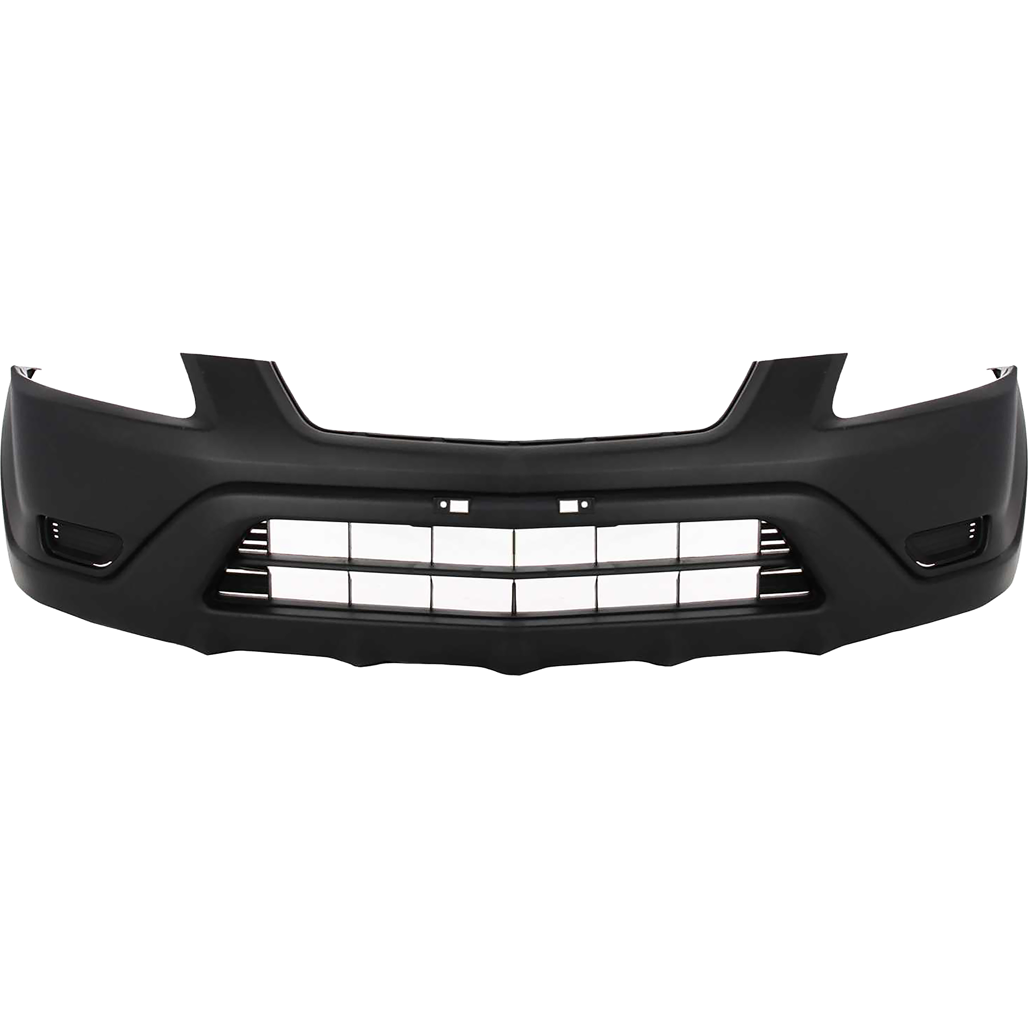 2002-2004 Honda CR-V Front Bumper Cover, Textured, w/o Fog Lamp Holes
