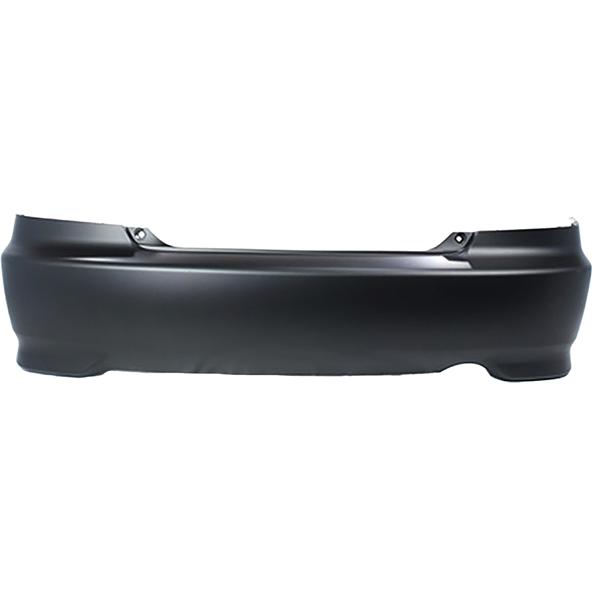 2004-2005 Honda Civic Coupe Front Bumper Cover Kit - Primed 4pc (Fender & Grille)