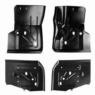 1997-2006 Jeep TJ Wrangler Front & Rear Floor Pans Kit - Classic 2 Current Fabrication