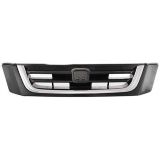 1997-2001 Honda CR-V Grille, Painted-Black - Classic 2 Current Fabrication