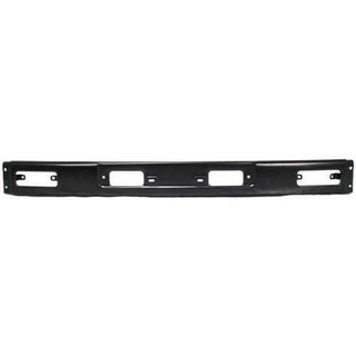 1984-1986 Toyota Pickup Front Bumper, Face Bar, Black, 4WD.