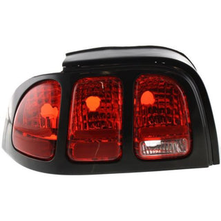1996-1998 Ford Mustang Tail Lamp LH, Lens And Housing, Rim w/o Painted - Classic 2 Current Fabrication