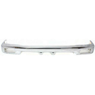 1989-1995 Toyota Pickup Front Bumper, Chrome, 2WD.