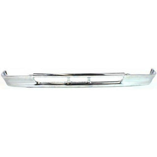1992-1995 Toyota Pickup Front Lower Valance, Panel, Plastic, Chrome, 2wd.