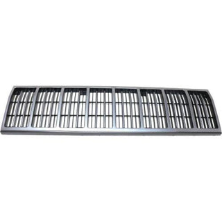 1988-1992 Jeep Comanche Grille, Silver Shell/Black - Classic 2 Current Fabrication