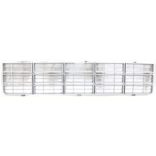 1977-1980 Chevy C/K Pickup Truck Grille, Argent - Classic 2 Current Fabrication