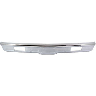1971-1972 GMC K15/K1500 Suburban Front Bumper, Chrome, With Pads Holes - Classic 2 Current Fabrication