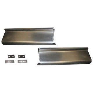 1934 Chevy Master Smooth Running Board Set W/Adapters - Classic 2 Current Fabrication