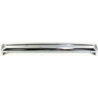 1983-1985 Ford Ranger Front Bumper, Chrome, w/o Molding and Ends Holes.