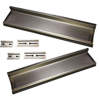 1934-1936 GMC Panel Delivery Truck Smooth Running Board Set W/Adapters - Classic 2 Current Fabrication