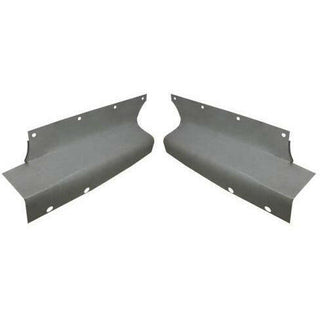 1937-1939 Chevy 1/2 Ton Pickup Running Board Splash Apron Set.