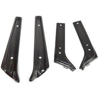 1964 Chevy Chevelle Bumper Bracket, Front, 4 Piece.