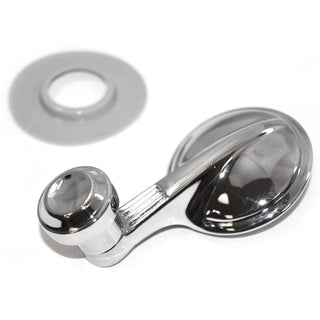 1958-1960 Chevy Chevelle Vent Window Handle, Chrome Knob, L=R.