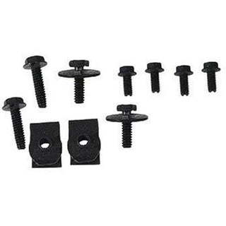 1964-1965 Ford Mustang GRILLE BAR HARDWARE KIT, 10 PIECES - Classic 2 Current Fabrication
