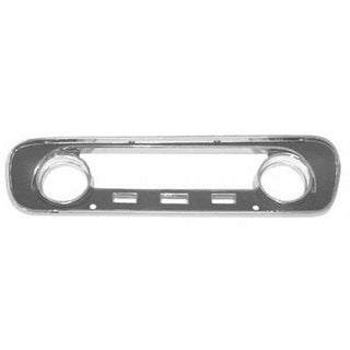 1964-1965 Ford Mustang STANDARD INSTRUMENT BEZEL WITHOUT GAUGES - Classic 2 Current Fabrication