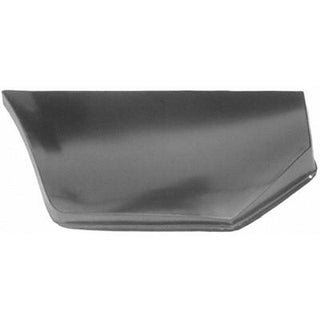 1967-1968 Ford Mustang DRIVER SIDE LOWER REAR QUARTER PANEL PATCH, 14in X 25-3/4in - Classic 2 Current Fabrication