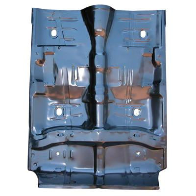 1964-1967 Pontiac LeMans COMPLETE FLOOR PAN ASSEMBLY, FRONT/CENTER/REAR UNDER PAN SUPPORT - Classic 2 Current Fabrication