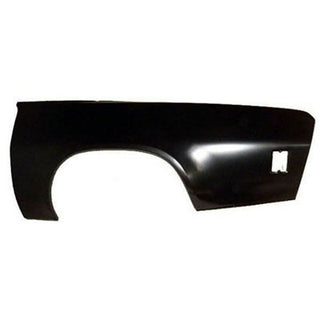 1973-1977 Chevy Chevelle QUARTER PANEL SKIN LH 30in X 70in LONG MODIFY FOR 73 - Classic 2 Current Fabrication