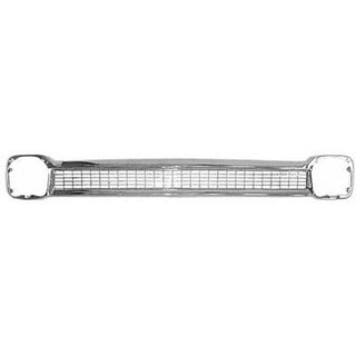 1964-1966 Chevy C/K Pickup GRILLE, CHROME, WITHOUT 'Chevy' LETTERING - Classic 2 Current Fabrication