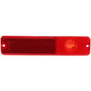 1984-1988 Jeep J10 Rear Side Marker Lamp RH=LH, Red - Classic 2 Current Fabrication