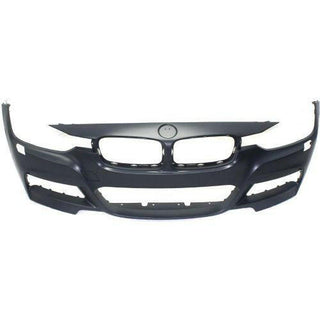 2013-2016 BMW 328i Front Bumper Cover, w/M Sport Line, w/HLW, w/o PDC, Sdn/Wgn.