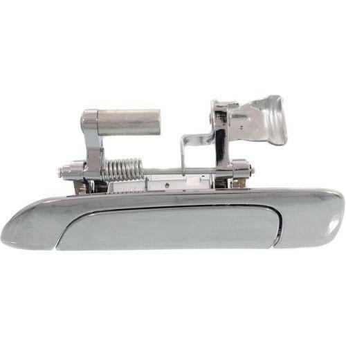Evan-Fischer Chrome Exterior Door Handles For Honda Civic 2001-2005 Sedan - Set Of 2 Front (Driver & Passenger)