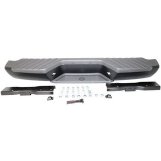2001-2004 Nissan Frontier Step Bumper, Assy, Black, Steel - Classic 2 Current Fabrication