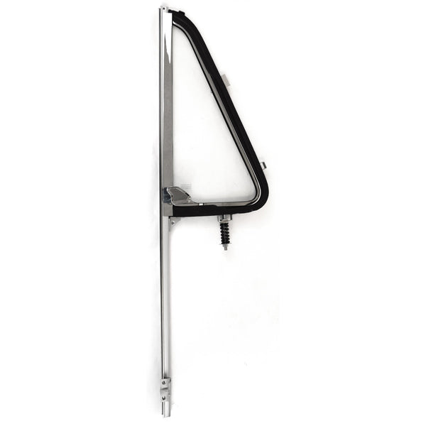 1964-1966 Chevy C10 Pickup Vent Window Assembly Chrome w/Clear LH - Classic 2 Current Fabrication