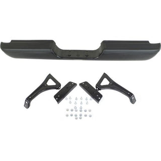 1994-2002 Dodge Pickup Step Bumper, Assy, Black, Steel, Old Body Style - Classic 2 Current Fabrication