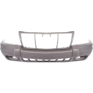1999-2003 Jeep Grand Cherokee Front Bumper Cover, Textured, w/ Fog Lamp - Classic 2 Current Fabrication