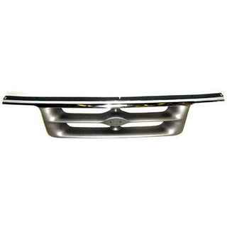 1995-1997 Ford Ranger Grille Chrome/Silver.