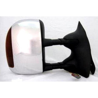 2003-2005 Ford Excursion Mirror Power RH W/Chrome Cover Tow Type w/Signal - Classic 2 Current Fabrication