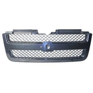 2006-2009 Chevy TrailBlazer Grille Gray/Black - Classic 2 Current Fabrication
