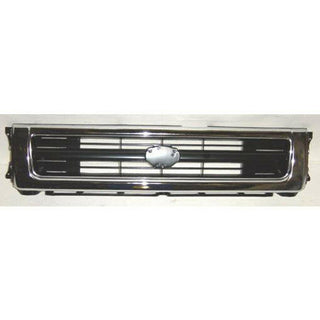 1992-1995 Toyota Pickup (Compact) Grille Chrome.