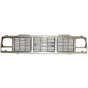 1988-1993 GMC Pickup Grille Silver/Dark Argent - Classic 2 Current Fabrication
