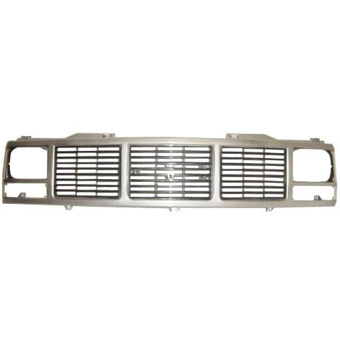 1988-1993 GMC Pickup Grille Silver/Dark Argent - Classic 2 Current Fabrication