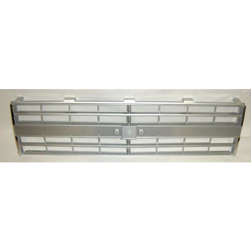 1985-1991 Chevy Van (Full Size) Grille Silver w/Chrome - Classic 2 Current Fabrication