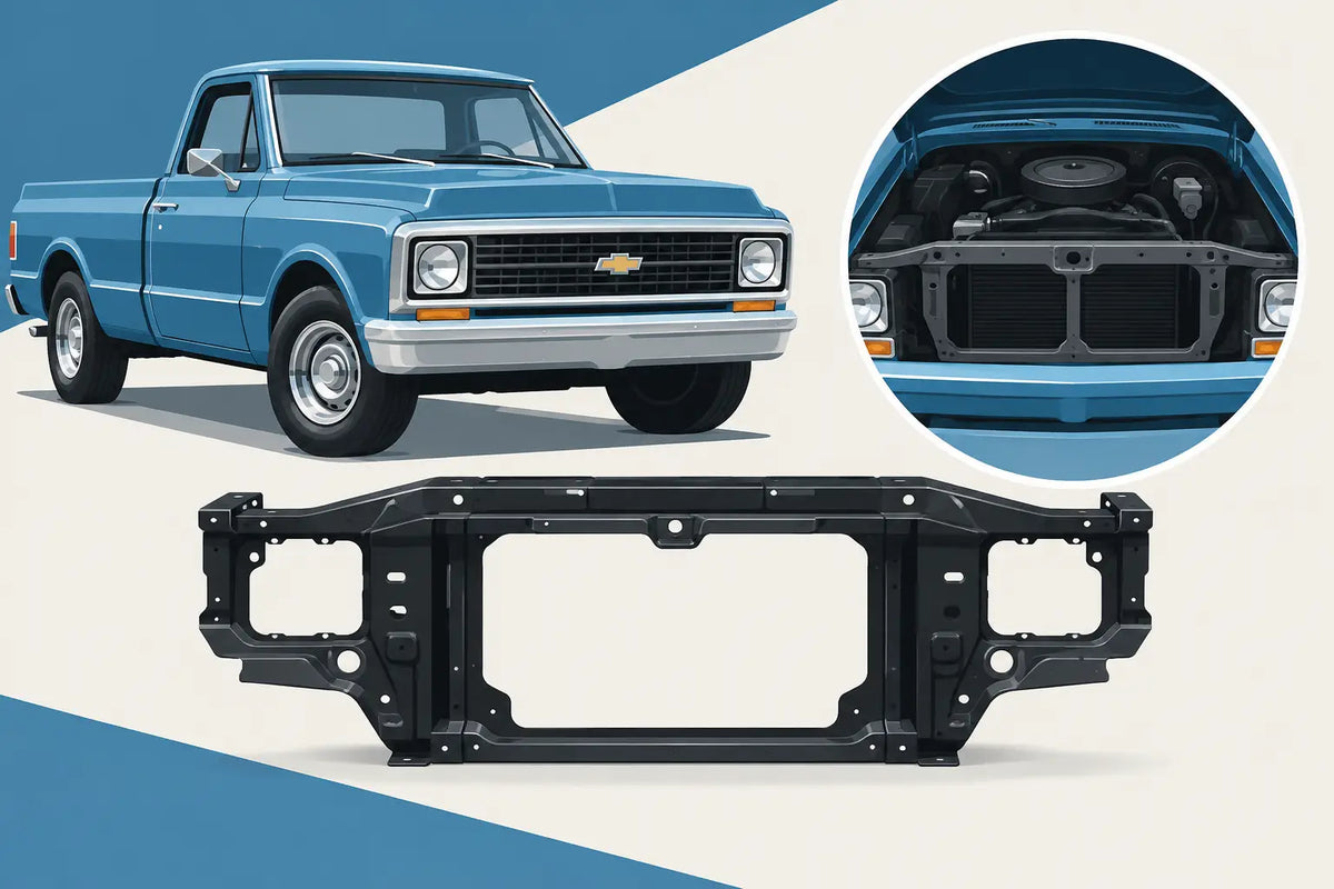 Chevy C10 Radiator Support Replacement Guide