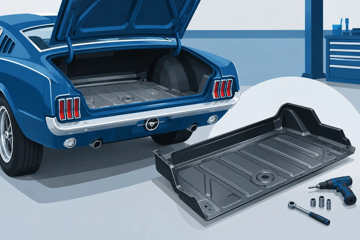 Mustang Trunk Floor Replacement Done Right