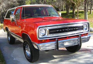 Plymouth Trail Duster Parts
