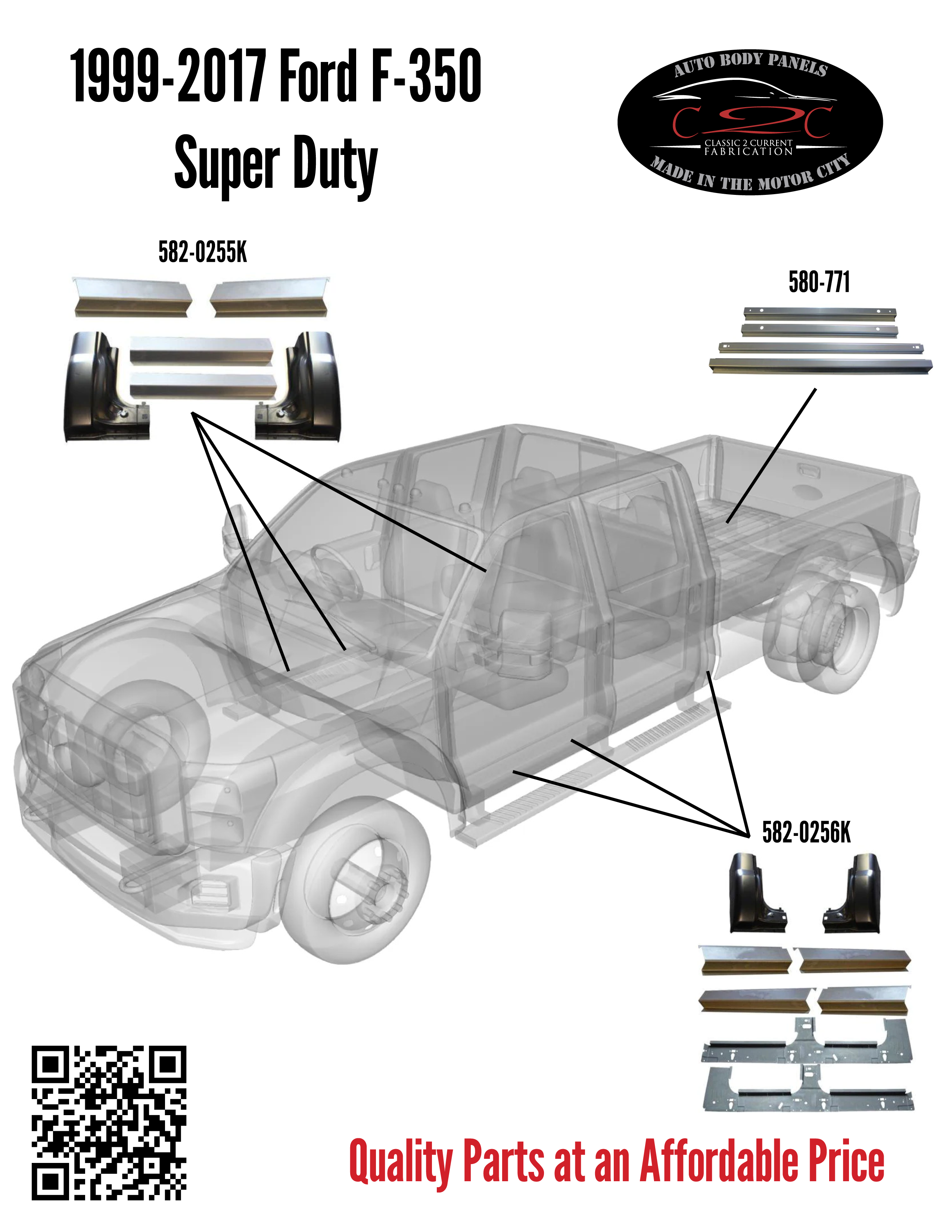 Ford Super Duty Truck Parts Classic 2 Current Fabrication Classic 2