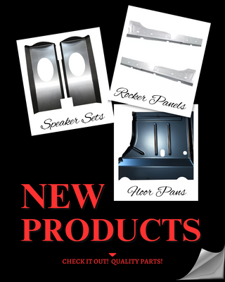Built in Michigan using American steel, our rocker panels, floor pans, and more are crafted for precision and durability. 