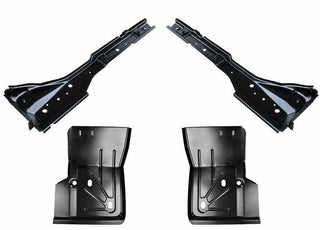 1997-2006 Jeep TJ Wrangler Front Floor Pans & Torque Box Set