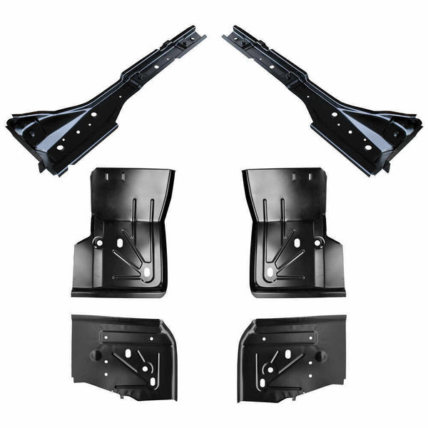 1997-2006 Jeep TJ Wrangler Front & Rear Floor Pans & Torque Box Set