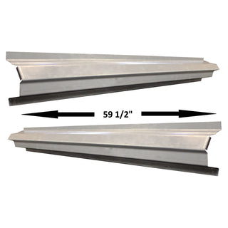 1984-1996 Jeep Cherokee 4DR (Sport) Outer Rocker Panel Pair (LH/RH) - Classic 2 Current Fabrication