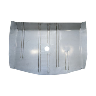 Discover the reliability of the 1940-1941 Plymouth P-10 Trunk Floor Pan by Classic 2 Current Fabrication. Crafted from high-quality steel, this durable replacement ensures superior strength and long-lasting performance. Trust in our product for a seamless fix to your damaged or corroded trunk floor pan.