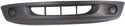 1997-2000  Dodge Dakota Front Bumper Cover, Textured (Fascia), Lower.