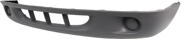 1997-2000  Dodge Dakota Front Bumper Cover, Textured (Fascia), Lower.