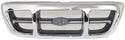 1998-2000 Ford Ranger Grille, Chrome/gray, 4wd.
