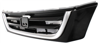 1997-2001 Honda CR-V Grille, Painted-Black.